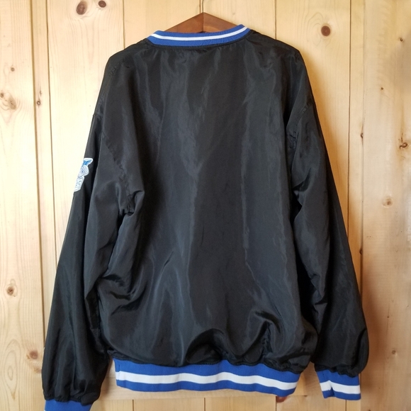 Tones of Melanin Vorhees College Logo Lined Windshirt Pullover Jacket - Picture 6 of 13